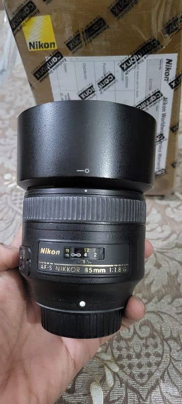 Nikon 85mm 1.8G lense for sale 2