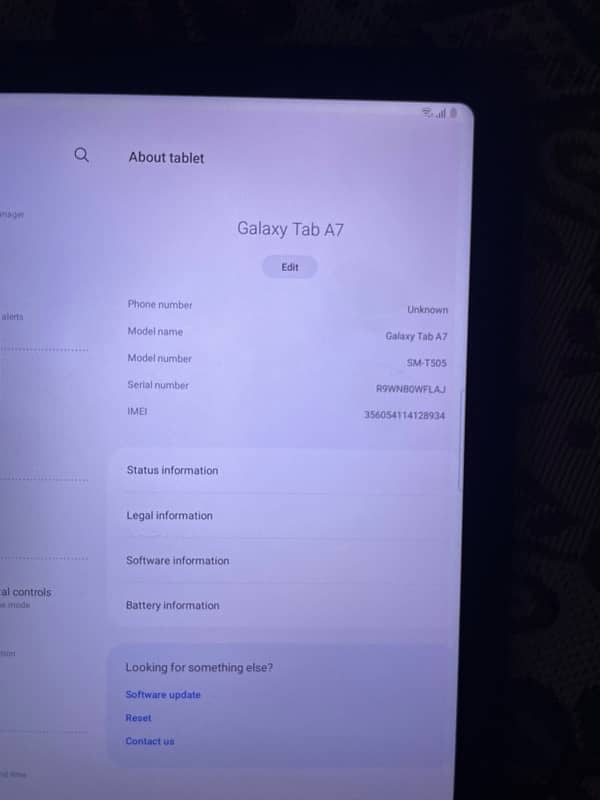 Samsung Tab A7 10 inch 2