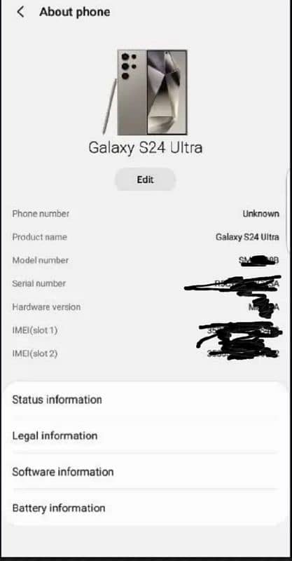 Samsung s24 Ultra (read description) 5