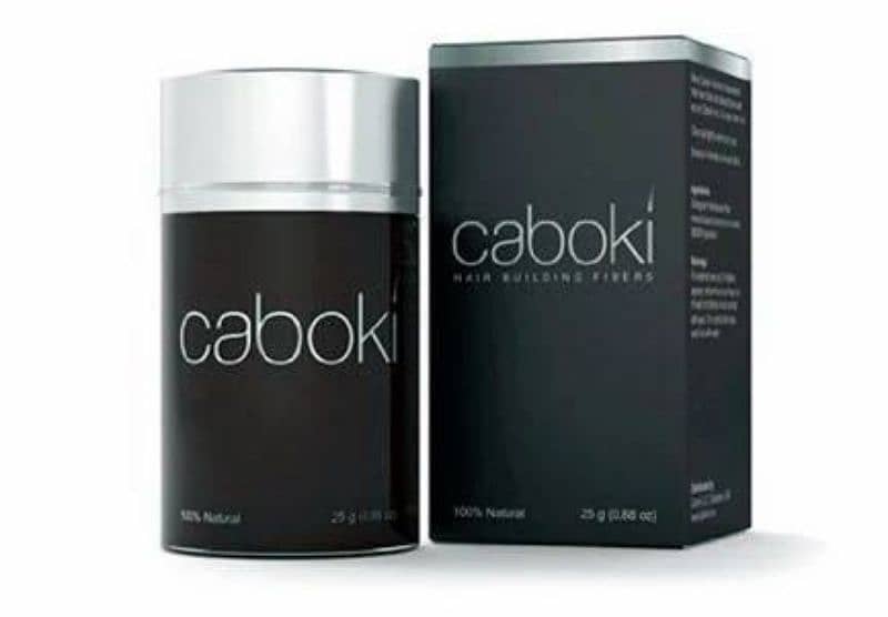 Caboki Hair Building Fiber 25g Black Colour 3