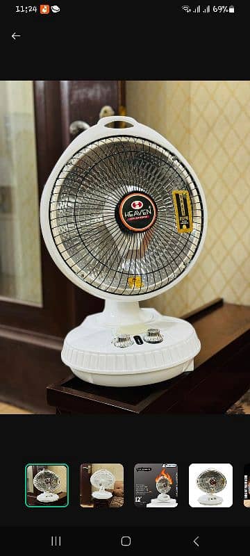 Portable Electric Heater 600 0