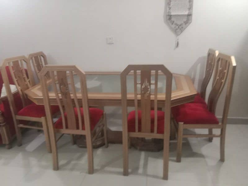 Dinning table with Chairs 1