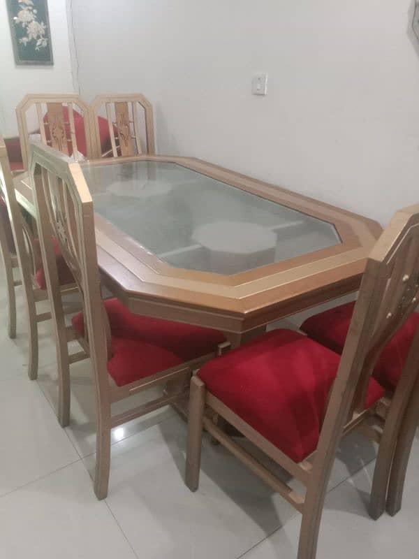 Dinning table with Chairs 2