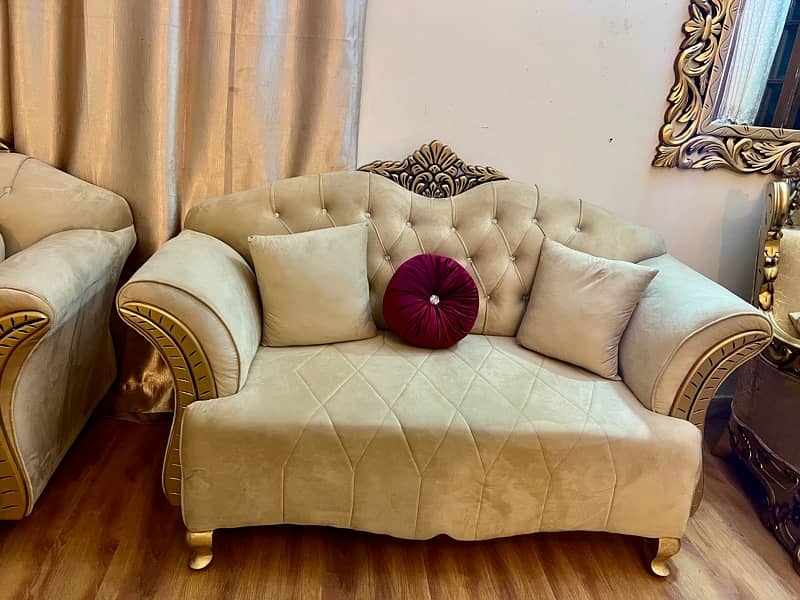 6,seater sofa set excellent condition 0