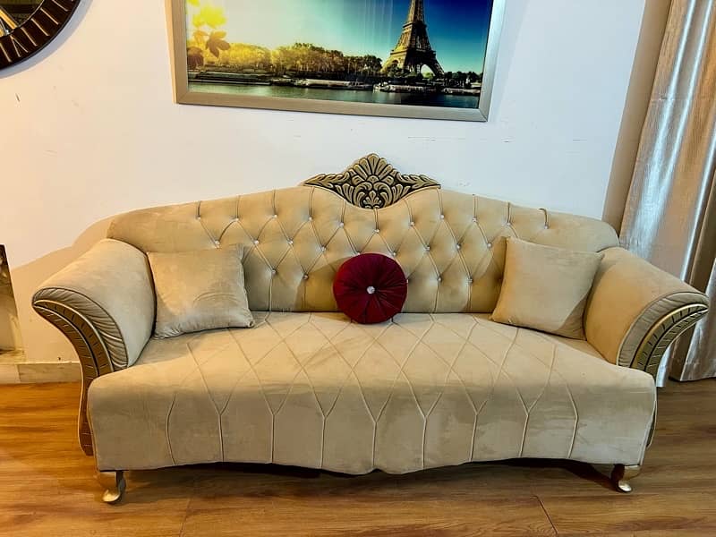 6,seater sofa set excellent condition 1