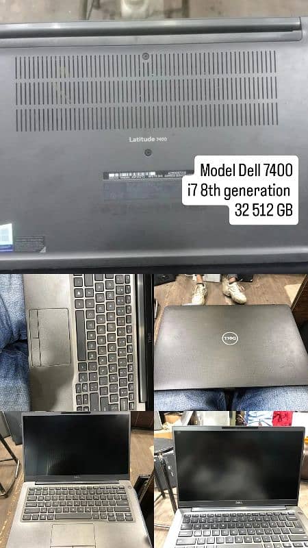 Model Dell 7400 i7 8th generation  32 512 GB 4