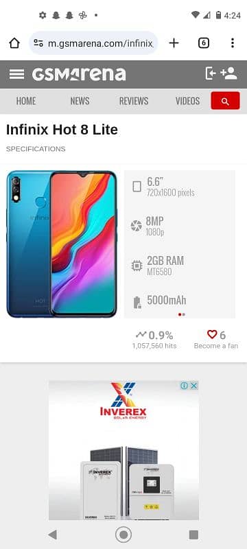 Infinix Hot 8 Lite 1