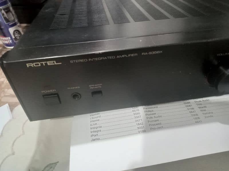 Rotel Flat Stereo amplifier 9