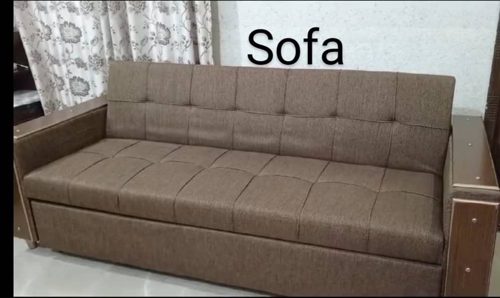 Sofa cum double bed 4 in 1 0