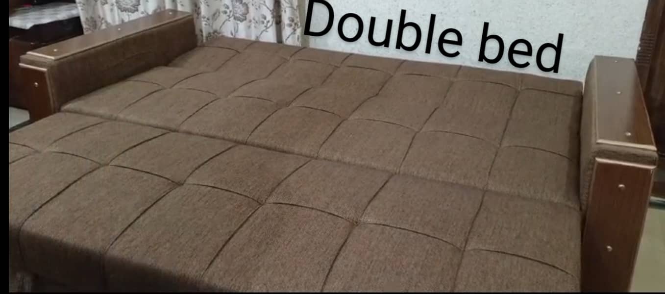 Sofa cum double bed 4 in 1 3