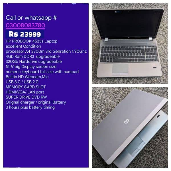 Laptops available condition 10/10 Location harbanspura 03,00,80,83,780 11