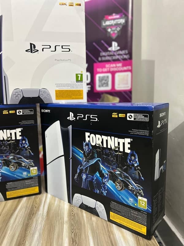 Sony PS5 Digital Edition Fortnite Bundle + Free Game of Your Choice 2