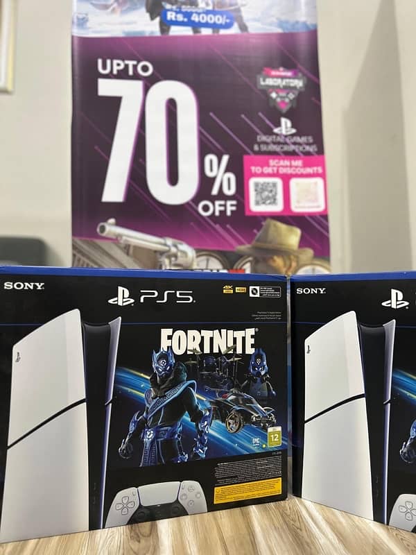 Sony PS5 Digital Edition Fortnite Bundle + Free Game of Your Choice 3