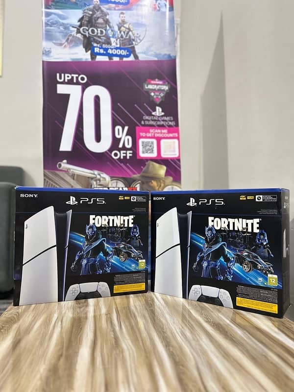 Sony PS5 Digital Edition Fortnite Bundle + Free Game of Your Choice 4