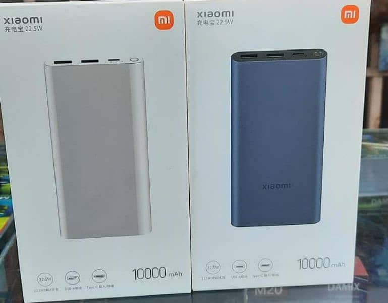 MI 22.5w 10000 mAh powerbank  100% original 5