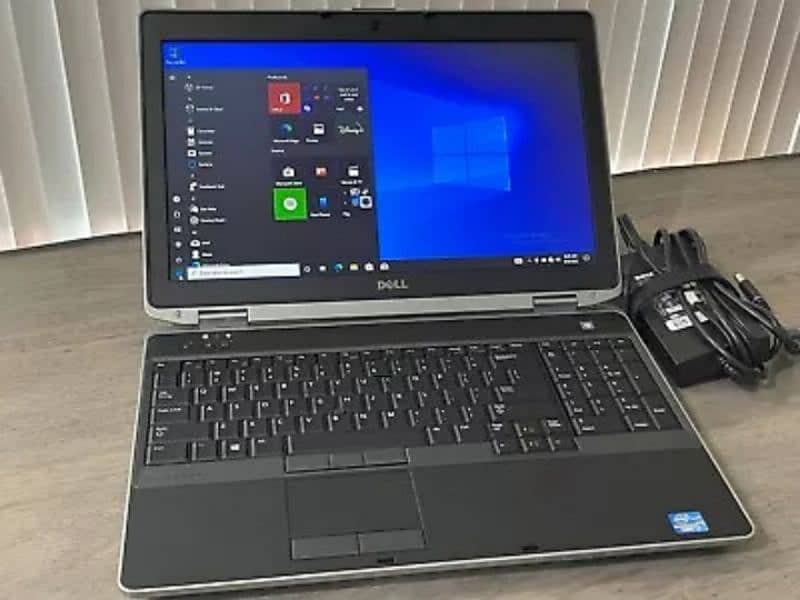 Dell Latitude Laptop 15.6" Big display full keyboard 2hours btry tmng 0