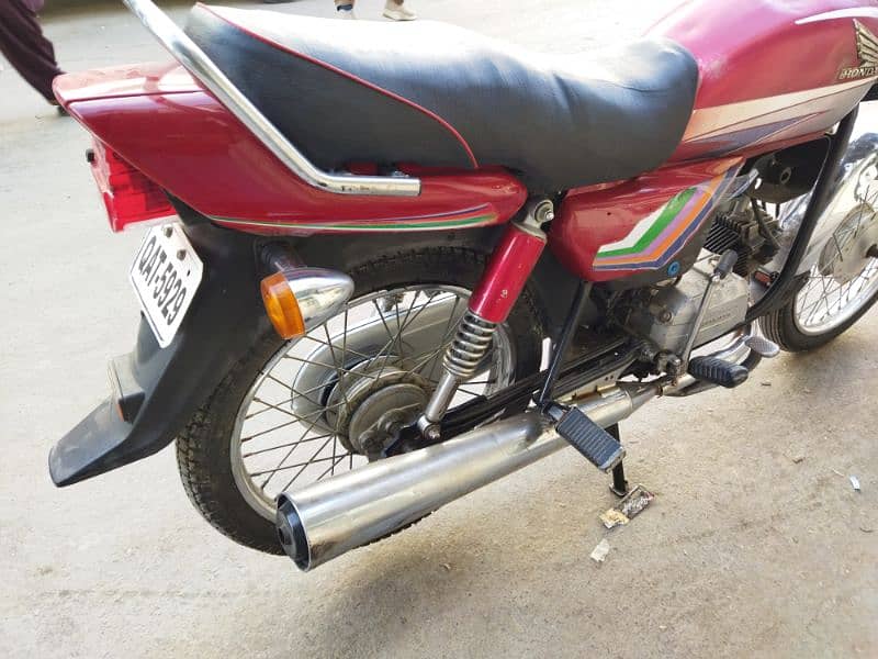 HONDA 100cc 2008 Model Quetta Number 7