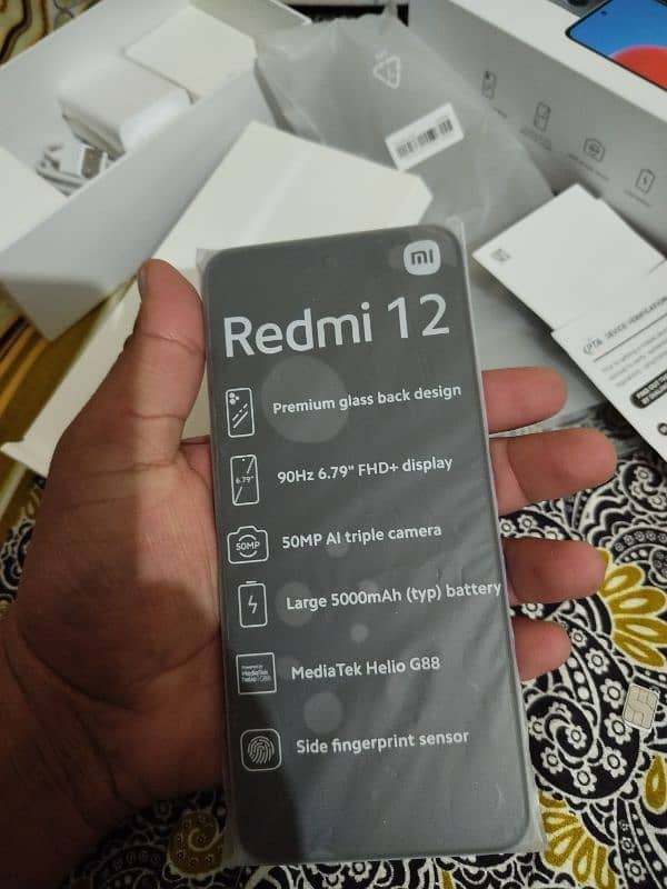 redmi 12 light new phone 6