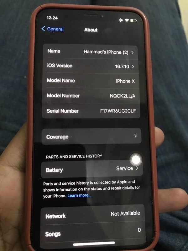 iPhone X 64gb non PTA LLA Model 6