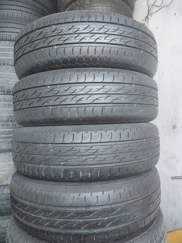 155/65R13 Bridgestone Japani 4 Tyres Set in very good condition 0