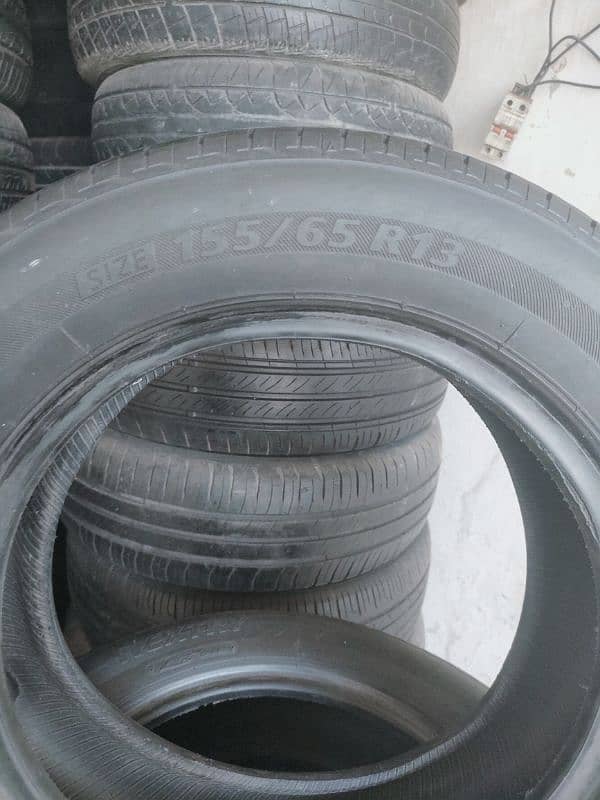 155/65R13 Bridgestone Japani 4 Tyres Set in very good condition 3