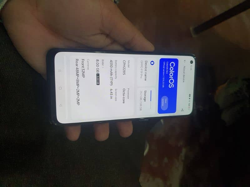 oppo f19 pro 8/8 128 4