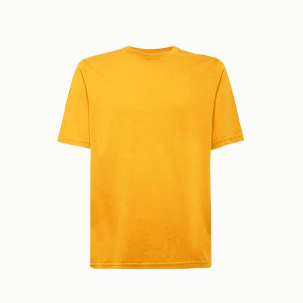 Plain round neck T-shirt for men 4