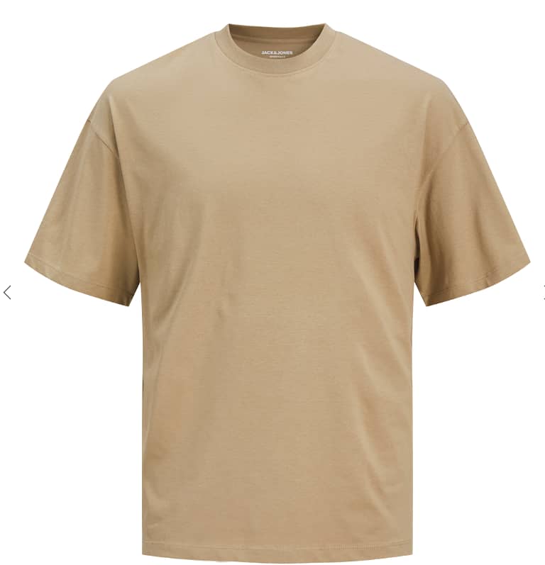 Plain round neck T-shirt for men 5