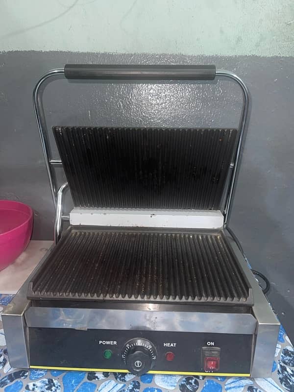 Sandwich grill machine // Panini sandwich grill // Sandwich maker 0