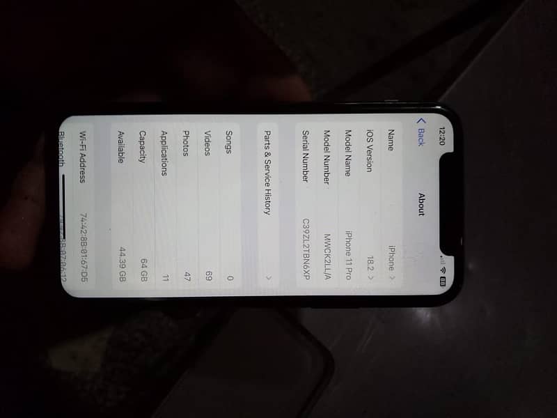 iphone 11 pro pta proved 64gb 2