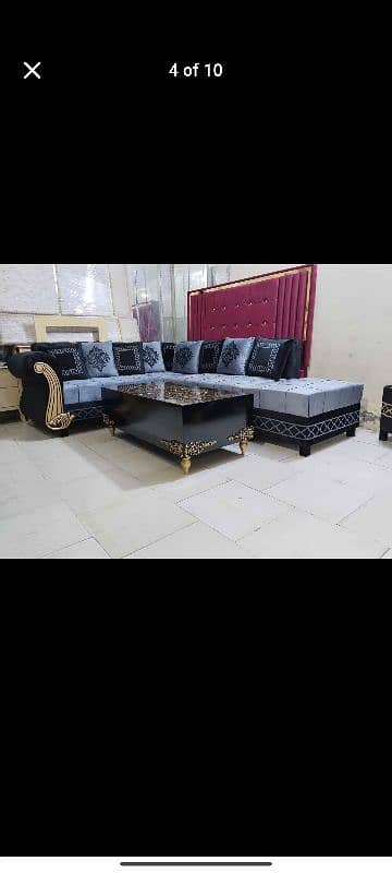 brand New elegant design sofa set Master molty foam 10 year warranty 7