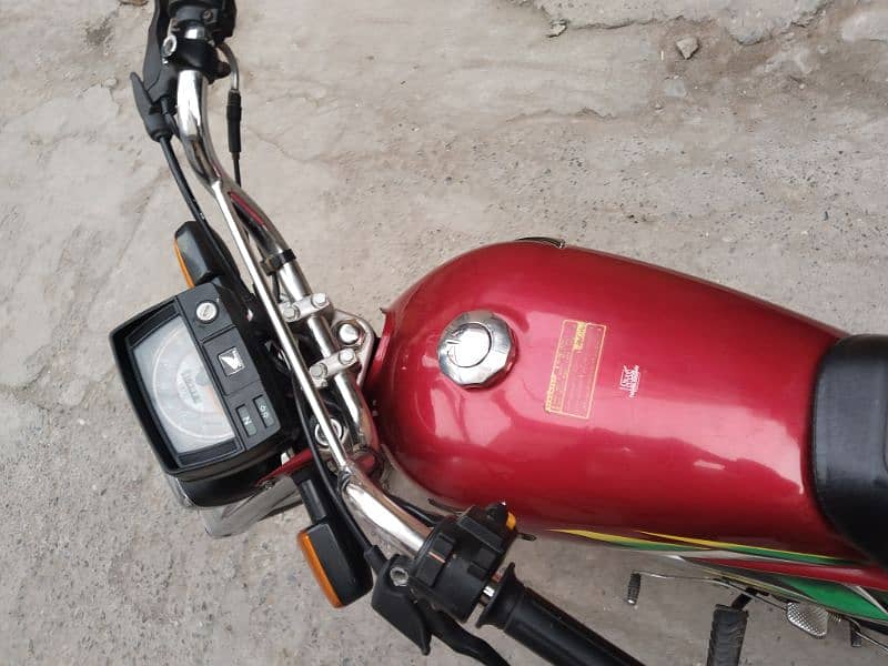 Honda cd70 2022 model Islamabad number 3