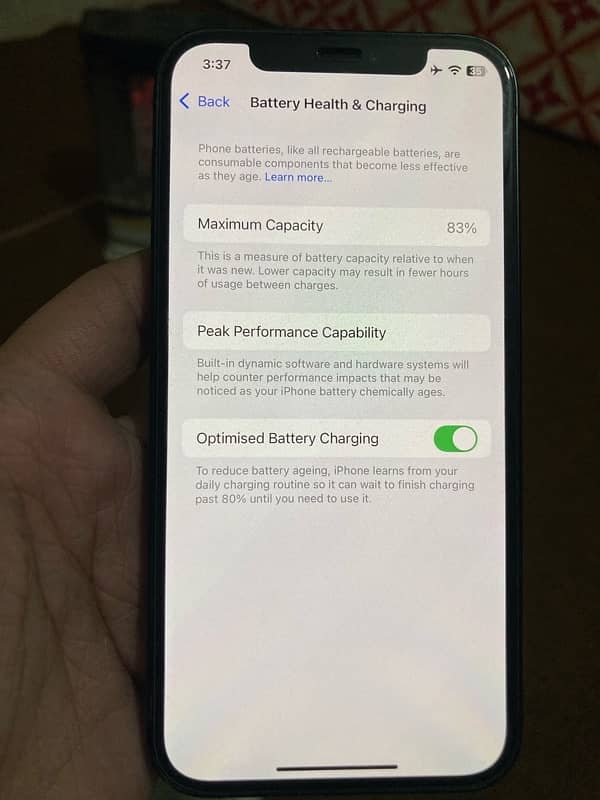 Iphone 12, 64gb jv. Exchange not possible 2