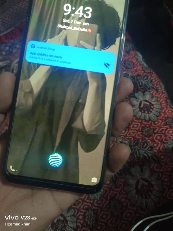 Vivo v23e golden color 10/10 Condition 12