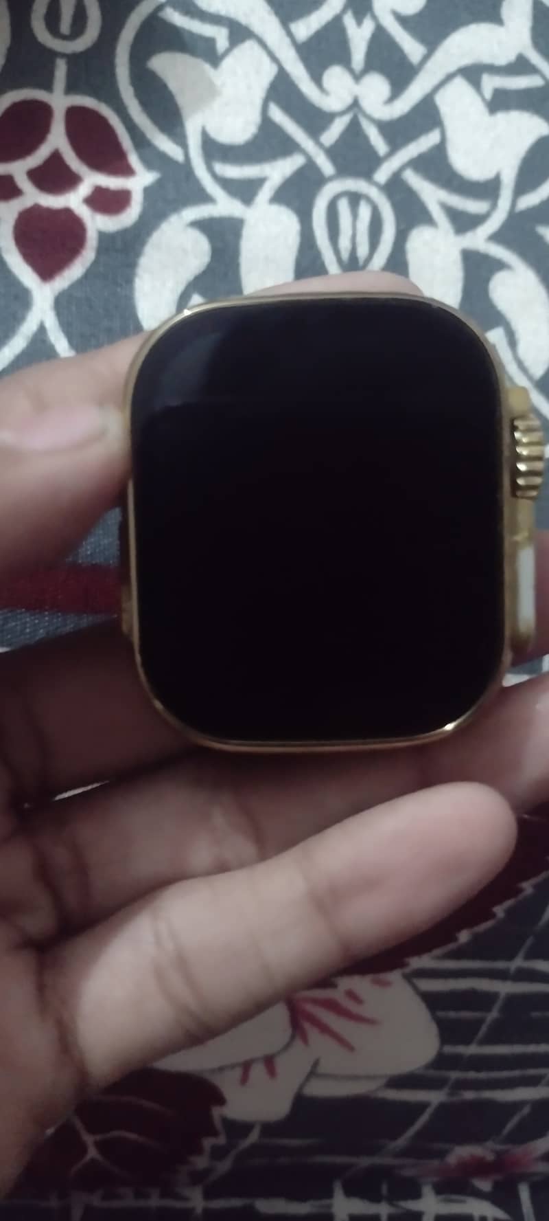 HK 9 ultra golden smart watch 2