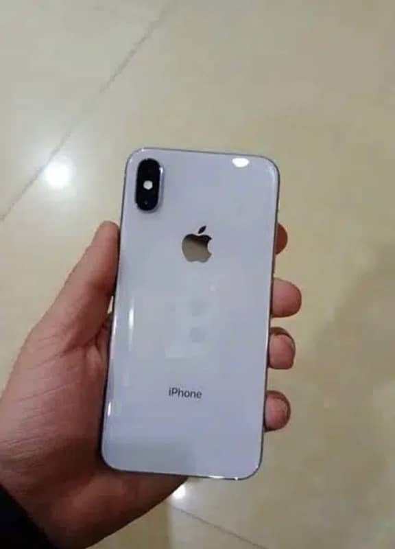 I phone x white color 256gb bettery 71 0