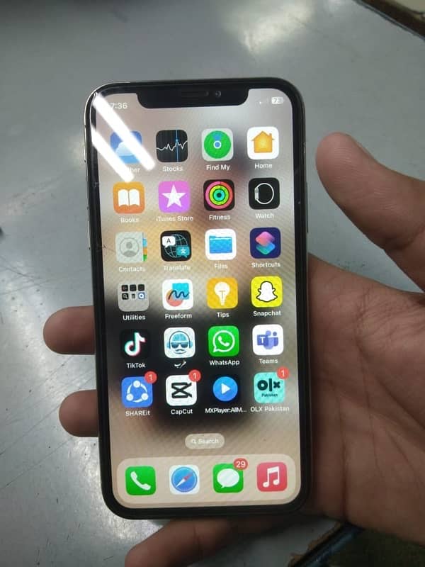 iphone x pta approve batry and  panl chnge lakin chlna m ok ha 1