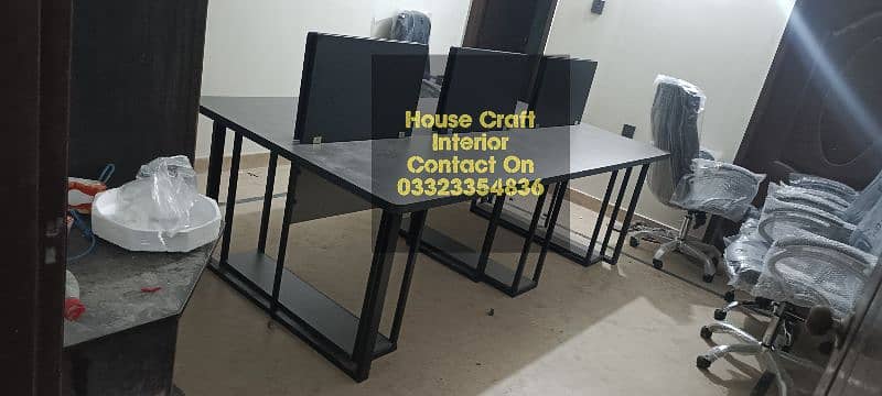 Office Workstation Cubicals Desk Tables Chairs All Available 9