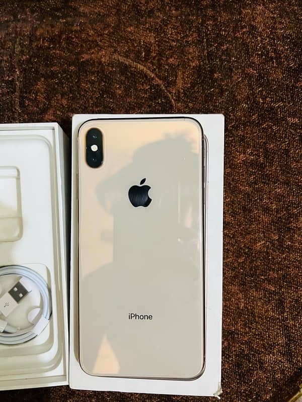 iphone Xs Max 256Gb pta Approved with box 5