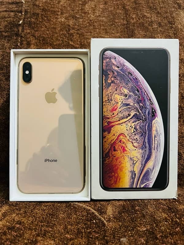 iphone Xs Max 256Gb pta Approved with box 7