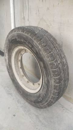 Rickshaw Tyre With Rim