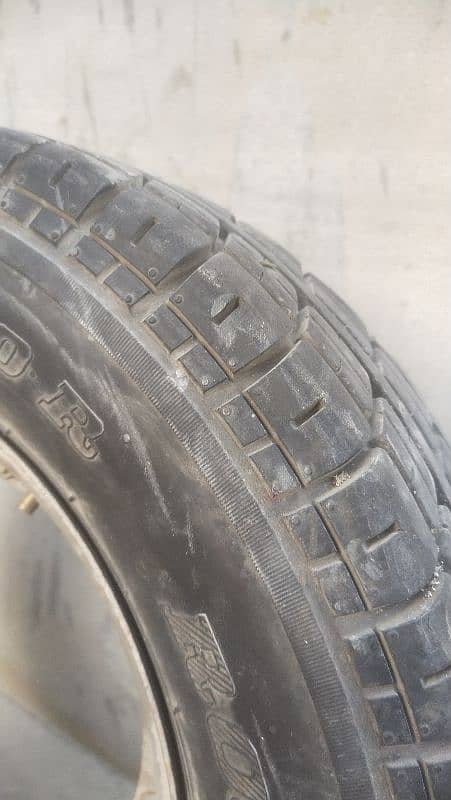 Rickshaw Tyre With Rim 5