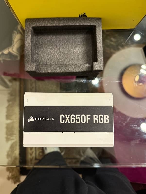 CX650F RGB White — 650 Watt 80 Plus Bronze Certified  RGB White 4