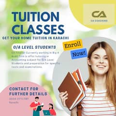 O/A level Home Tuition