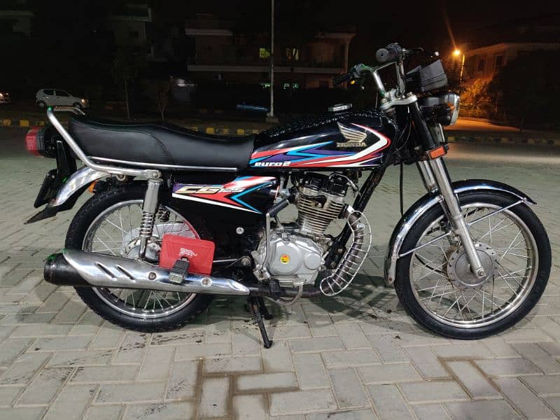 Honda 125 //19 model punjab number 0