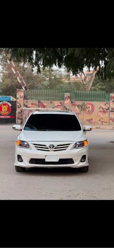 Toyota Corolla Altis SR 2010 model 2011 reg 1st owner Super white 6