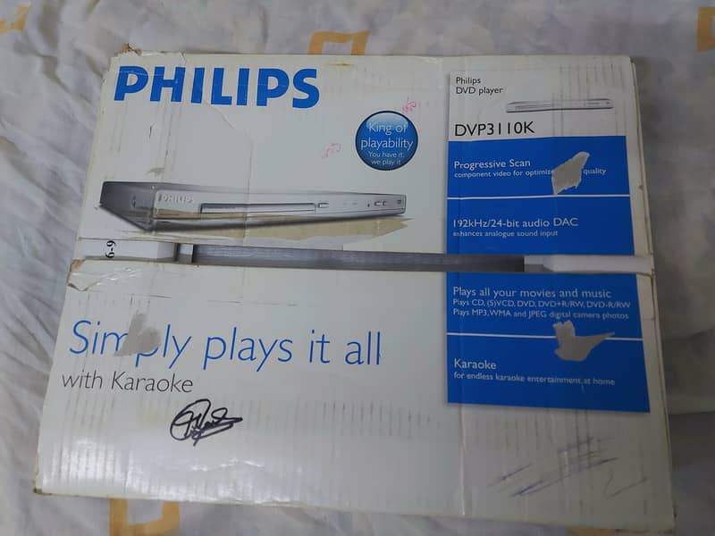 New like Philips DVD player. 1