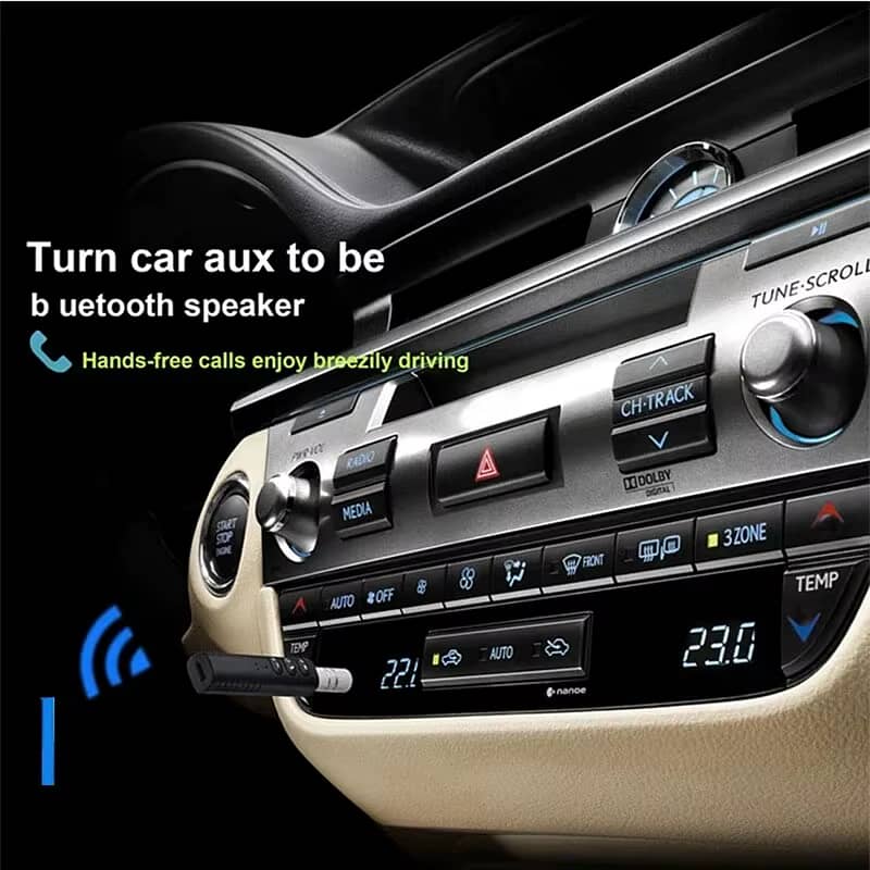 Bluetooth 3.5mm Jack For Car Audio Aux Headphone Reciever, Transmitter 4