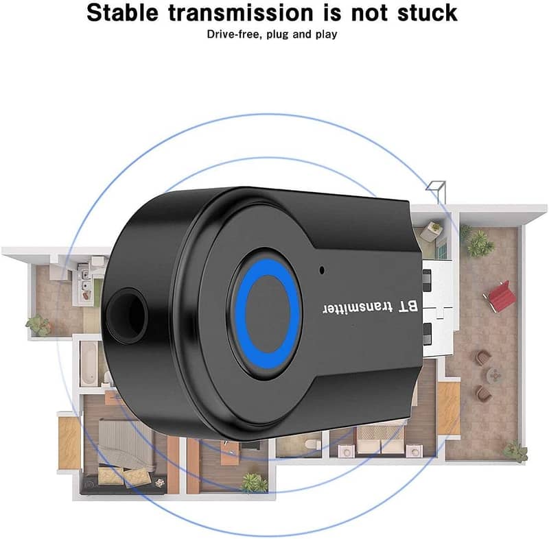 Bluetooth 3.5mm Jack For Car Audio Aux Headphone Reciever, Transmitter 17