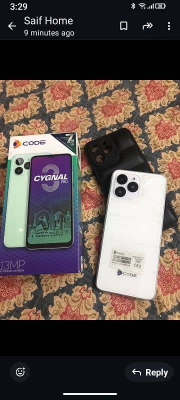 Dcode CYGNAL 3 PRO 7/128 with box and warranty 0